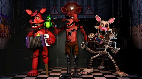 five nights at freddy's 1 foxy|versions of foxy from fnaf.